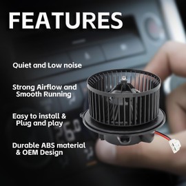 CTIMF HVAC Blower Motor 700315 Compatible with 2013 2014 2015 2016 Dodge Dart, Heater Blower AC Fan Replaces 68225055AB, 76971, 2311894, 68163782AA, PM4050