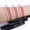 HHLTOH Nude Brown Velvet Matte Lip Liner and Lipstick Combo