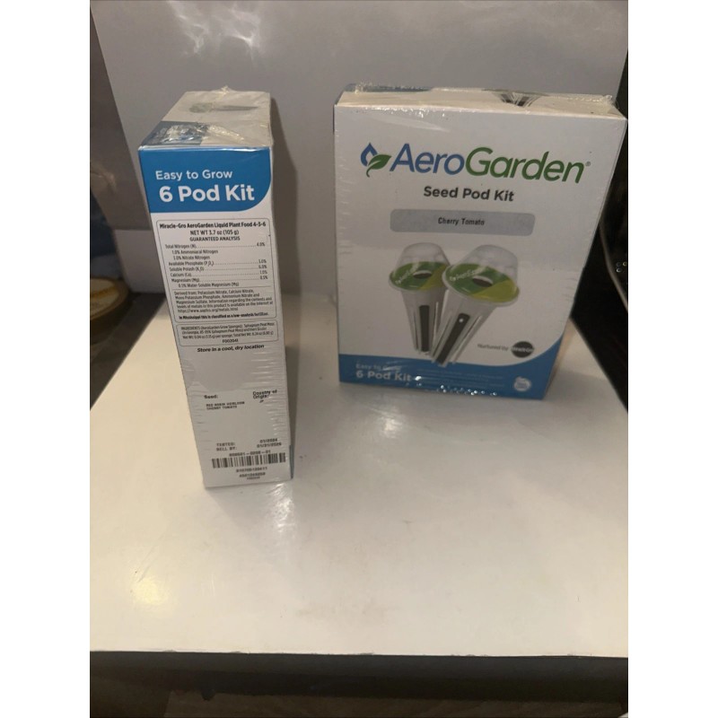 AeroGarden Lot Of 2 AeroGarden Seed Pod Kit Cherry Tomato
