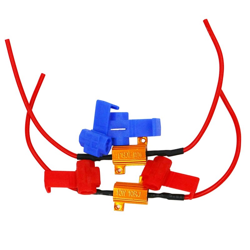 YSY 4pcs 10W 10ohm Load Resistors - Fix LED Bulb