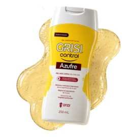 Grisi Gel Limpiador Facial con Azufre Uso Día y Noche Todo Tipo de Piel 250ml