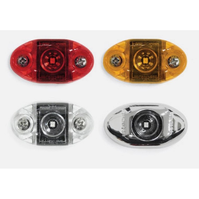 TecNiq, Inc LED Oval Surface Mount Clearance Side Marker Light