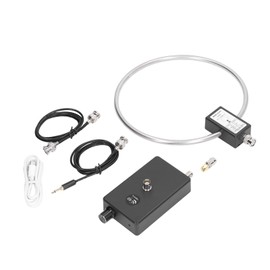 Short Radio Antenna, 3 to 30MHz Short Radio Antenna Stainless Steel Loop Antenna Active Receiving Antenna Loop Shortwave Radio Antennas