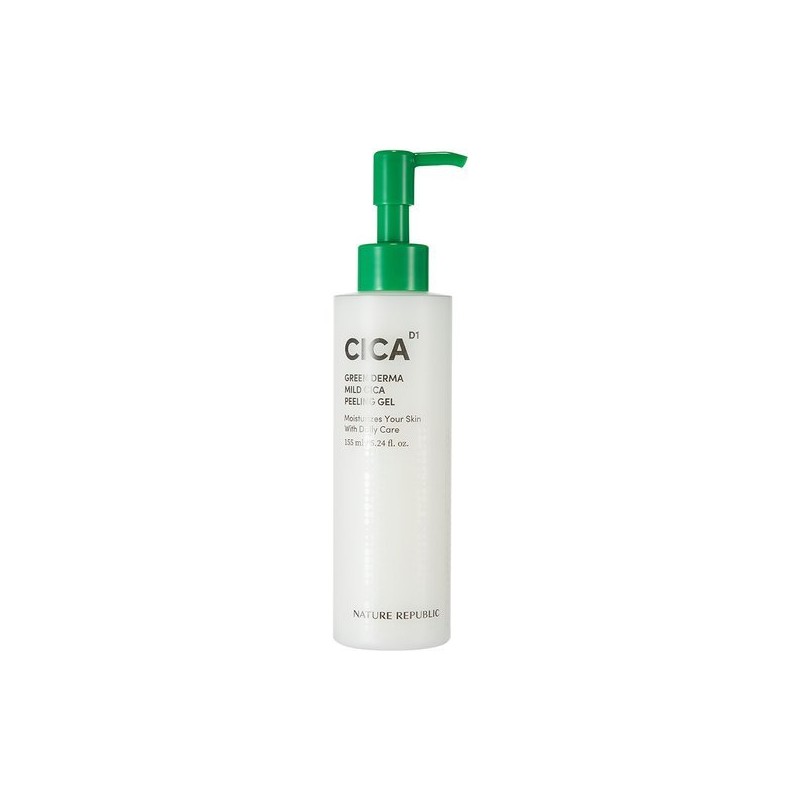 Nature Republic 저자극 그린더마 마일드 시카 필링 젤 155ml Low-irritation