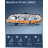 Nilight Headlight Assembly Compatible with 1998 1999 2000 2001 2002