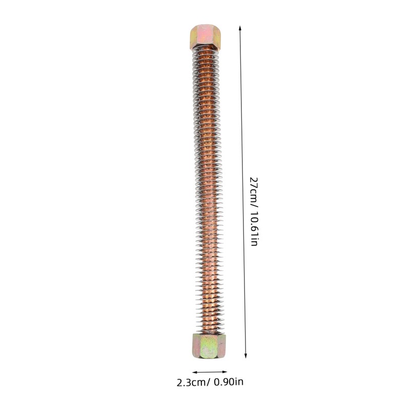 Operitacx Air Compressor Hose Sturdy Stainless Steel Discharge Replacement Tube