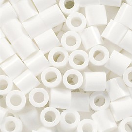 Perler 1000 Bead Bags - White - ASSORTED SHADES - White