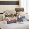 Large Bohemian Bed Blanket 80'' × 90'', Light Grey