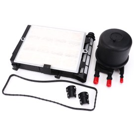 6.7 Powerstroke Diesel Fuel Filter Element for Ford 2017-2020 F-250, F-350, F-450, F-550 Super Duty V8 FD-4624, FD-4625, HC3Z-9N184-B