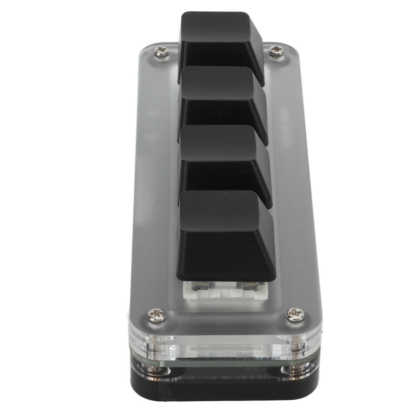 Mini 4 Key Gaming Keyboard Mechanical Keypad Type C to