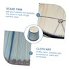 WHAMVOX Pleated Chiffon Lampshade Replacement Light Cover Elegant Decor for