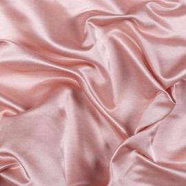 WedDecor 10 Yards Blush Pink Ice Silk Shiny Soft Fabric for Overlay Background Curtains Garland Tableware Party Wedding Birthday Event Christmas Photo Studio Special Festival