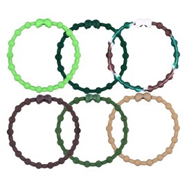 Urban Jungle Pack PRO Hair Ties: Easy Release Adjustable for Every Hair Type PACK OF 6