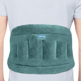 SuzziPad Microwavable Meating Pads for Back Discomfort, Microwave Heat Pad for Lumbar, Waist, Stomach, Neck Shoulder, Wrap with Moist Therapy, Warm & Cold Compress