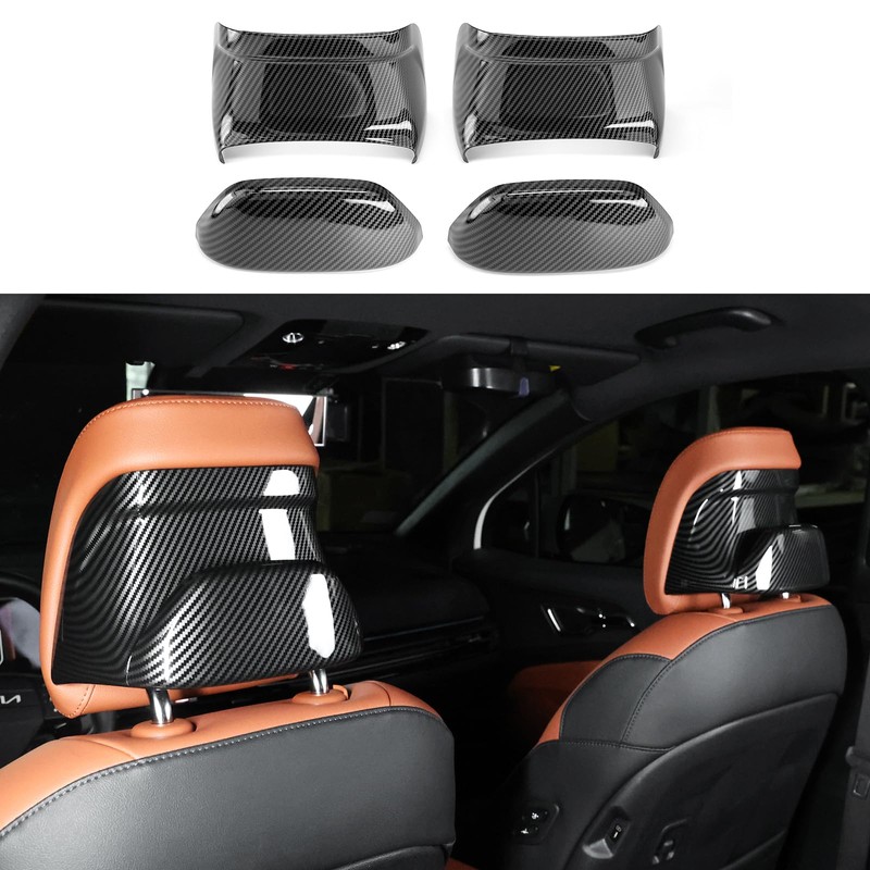 YOUTOOCAR 4PCS Car Headrest Rear Side Covers Compatible with Kia