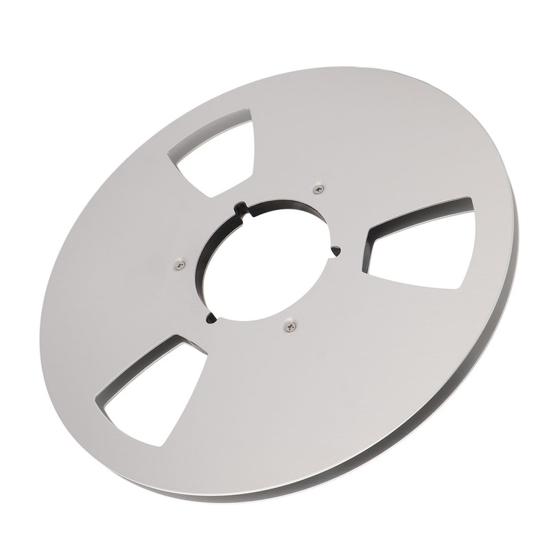 1/4 10 Inch Empty Tape Reel Aluminum Alloy Reel Tape