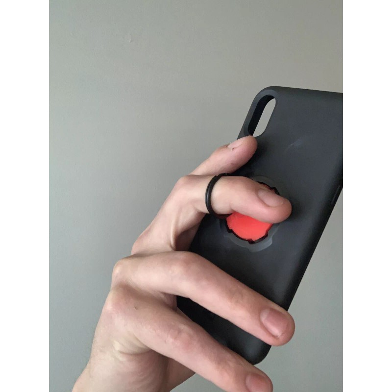 Quad Lock 4 Pack Finger Ring Holder -Compatible with Quad