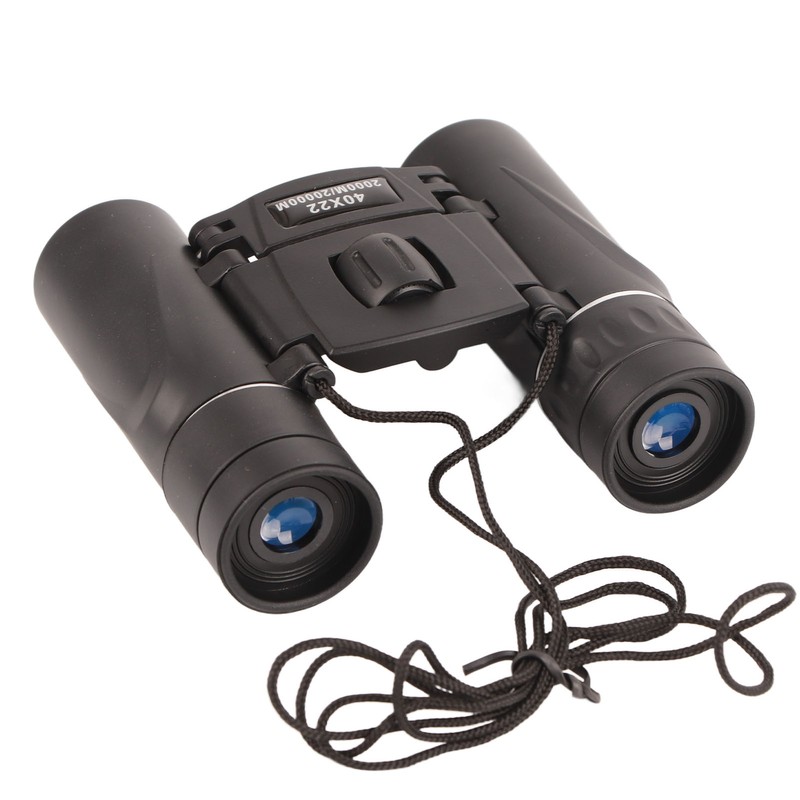 40X22 Binoculars HD IPX5 Waterproof Fogproof Foldable Portable Compact Binoculars