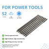 VESTTIO Square Head Screwdriver Bit Set 7PCS SQ1 SQ2 SQ2.5