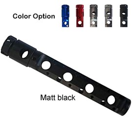 Aventik CNC Machined Fly Tying Tool Caddy Fits Almost All Standard Vise Stems Aircraft T6 Aluminum Type II Anodized Six Color Options Proudly Designed in Germany Fly Tying Tool (Matt Black)