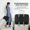 Estuche De Maquillaje Profesional Viaje Divisores Xl Negro Negro
