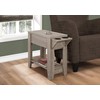 Monarch Specialties ACCENT TABLE, One Size, DARK TAUPE