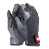 Oregon Leather Work Gloves, Stretch Leather Gloves with Adjustable Wrist