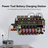 FULOOPHI Power Tool Organizer Wall Mount with Charging Station, 3
