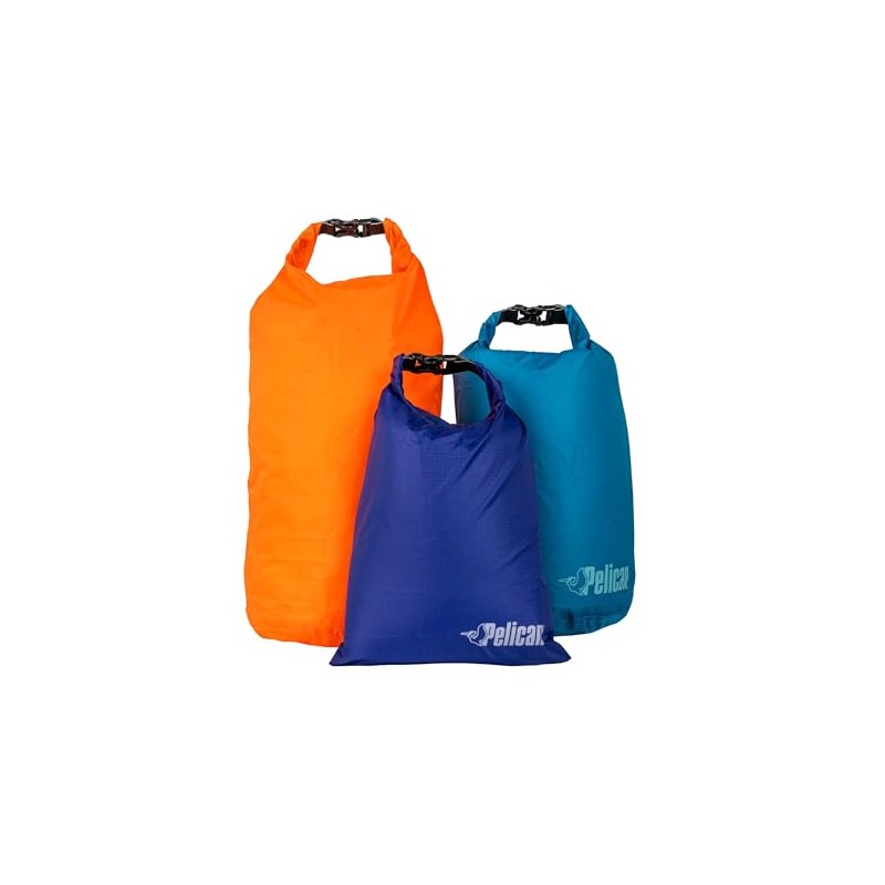 Pelican 3-Pack Lite Roll Top Dry Bags - Exodry -