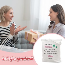 Farewell Gift for Colleague, Best Thank You Women's Day Small Easter Funny Farewell Favourite Colleague Gift for Colleague Job Change Girlfriend Birthday Christmas Shopping Bag