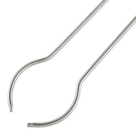 Solo Stove Stainless Steel Fire Pit Tools Tongs for Wood in Fire Pit Includes 2 Pieces. 36.5 inch Fire Pit Wood Grabber Poker and 32 inch Grabber Great for Outdoor Fire Pits and Fire Pit Accessories