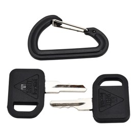 AM131841 Ignition Keys 131841 AM101600 Compatible with John Deere Gator CS CX HPX 4X2 4X4 6X4 300 400 X400 X500 GX GT LX Series 130 160 165 240 245 260 Lawn Mower Tractor Replace AM102439 TCA24616 (2)