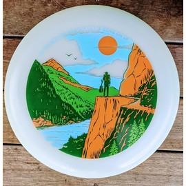 Funn & Frolic - USA Loving Cup LE Poster Art Frisbee 175gm Glow/Rolling Stones, Phish Inspired