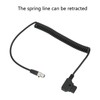 D TAP Male to 4 Pin Mini XLR Adapter Power