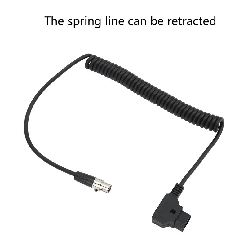 D TAP Male to 4 Pin Mini XLR Adapter Power