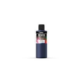 Vallejo Premium Waterbased Acrylic Polyethylene Airbrush Colour, Dark Blue, 200 ml