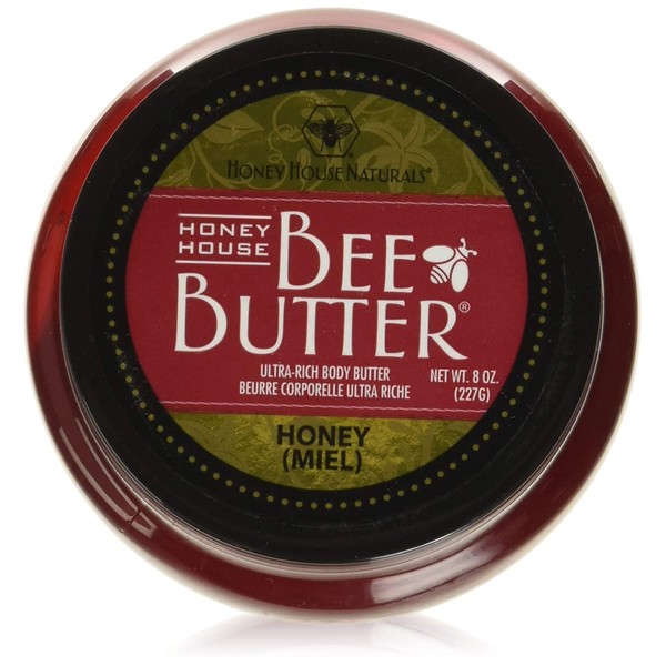 Honey House Naturals Bee Butter Tub, 8 Ounce
