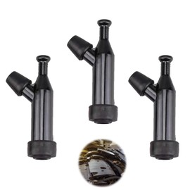 EsiFare 3 Pcs Lawn Mower Spark Plug Boot for Tractor Ignition System Tool Gasoline Generator Plug Boot Clarinet Generator Accessories Corrosion Resistant Aging Resistant Suitable for High Pressure