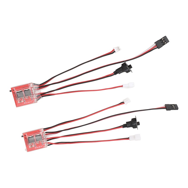2pcs 30A Micro Brushed ESC Winch Control Bidirectional ESC Speed
