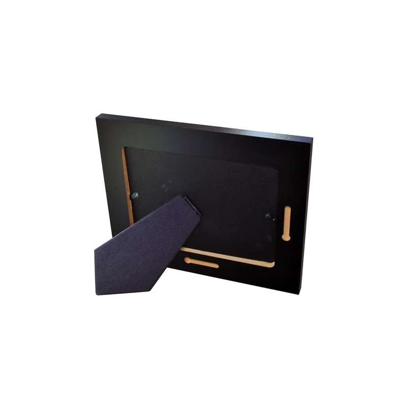 Black Circuit Board Printed Image Picture Frame - Holds 5x7