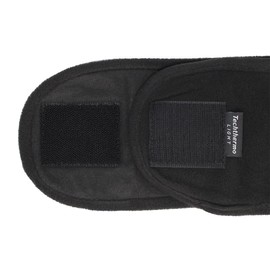 OTAFUKU GLOVE B-88 Kansai Fashion Union Neck Warmer, Fleece, Hook-and-Loop Closure, Anti-Static, Black