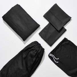 Life Basics by Nourished Life Eco Bamboo Sheet & Pillow Set - Charcoal, Double