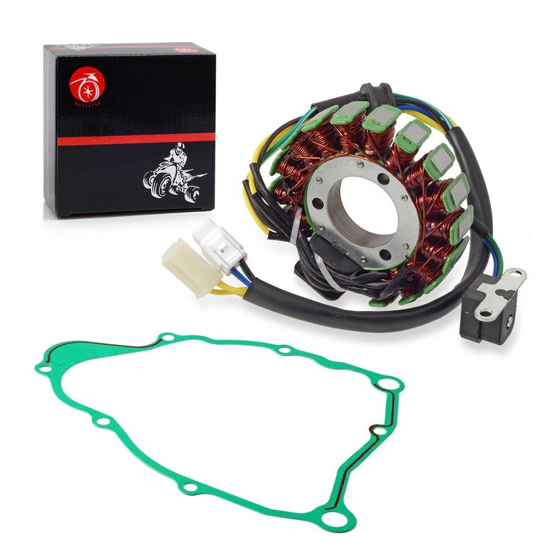 Stator & Gasket Compatible with Yamaha Timberwolf 250 YFB250 2WD