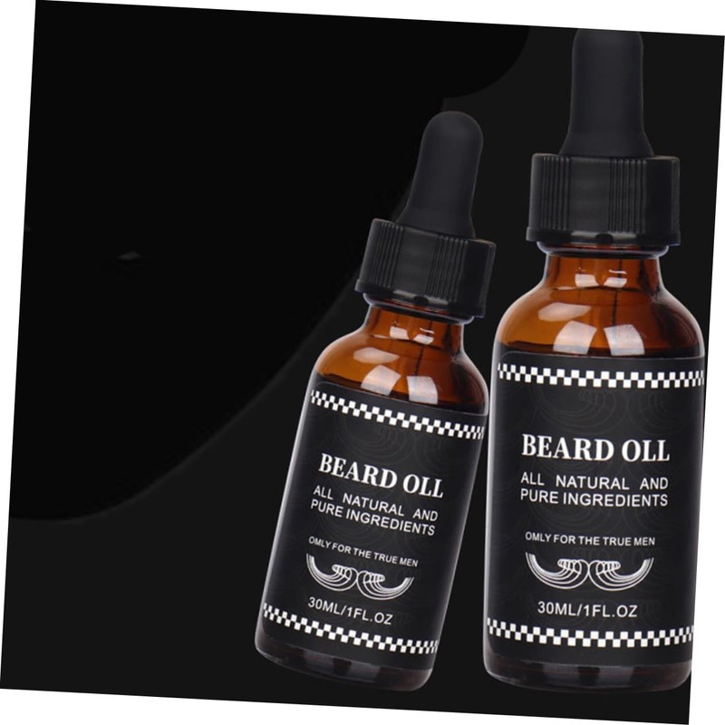 Healeved Bottle of Nourishing Male Whiskers Oil for Daily Beard