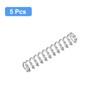 sourcing map Compression Spring, 5Pcs 304 Stainless Steel, 6mm OD,