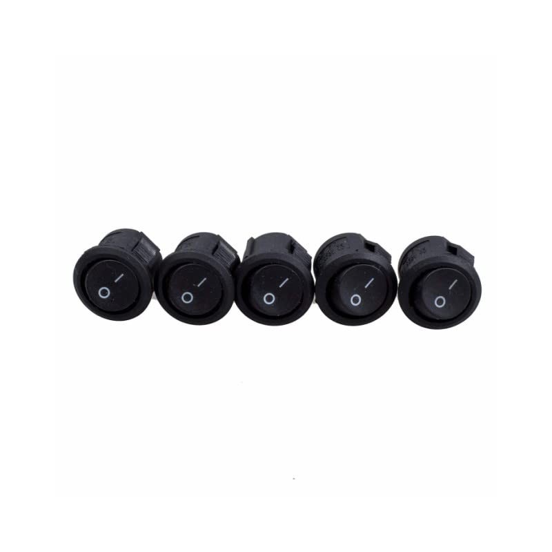 Gooing Rocker Seesaw Switch Snap In Round Universal Recessed Boat