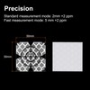 HARFINGTON 30pcs Survey Reflector Sheets 30x30mm Self-Adhesive Reflective Tape Survey