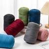 800G（228YDS） Tshirt Yarn for Crocheting，Chunky T-Shirt Yarn for Beginner Crochet
