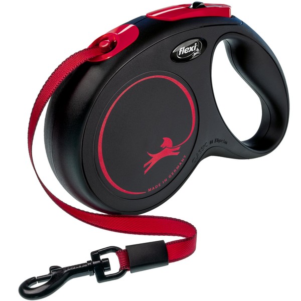 FLEXI New Classic Tape Retractable Dog Leash for Medium Dogs