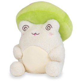 Cuddle Barn PlushGoals - Groovy Daisies Toadstool Wawa The Froggie Soft Kawaii Flower Cute Frog Plush Toy, 9 inches˜